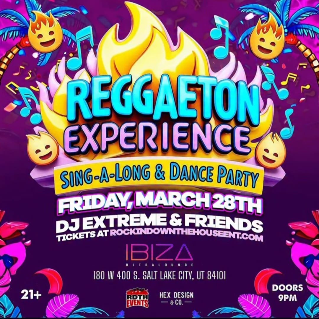 Reggaeton Experience | Ultimate Reggaeton Bash in Salt Lake City, UT