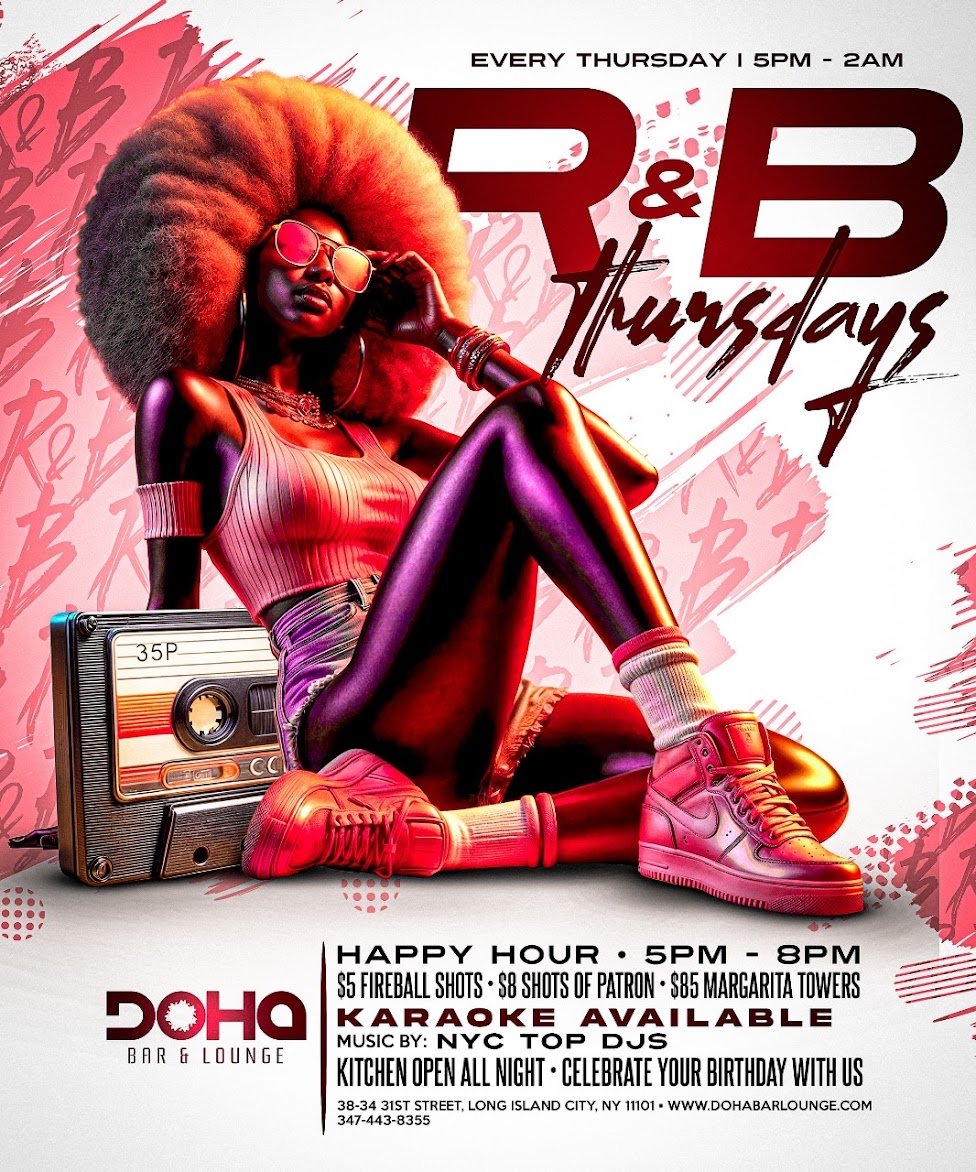 Thursday Ladies Night | Doha Bar Lounge Queens, NY – Apr 10, 2025