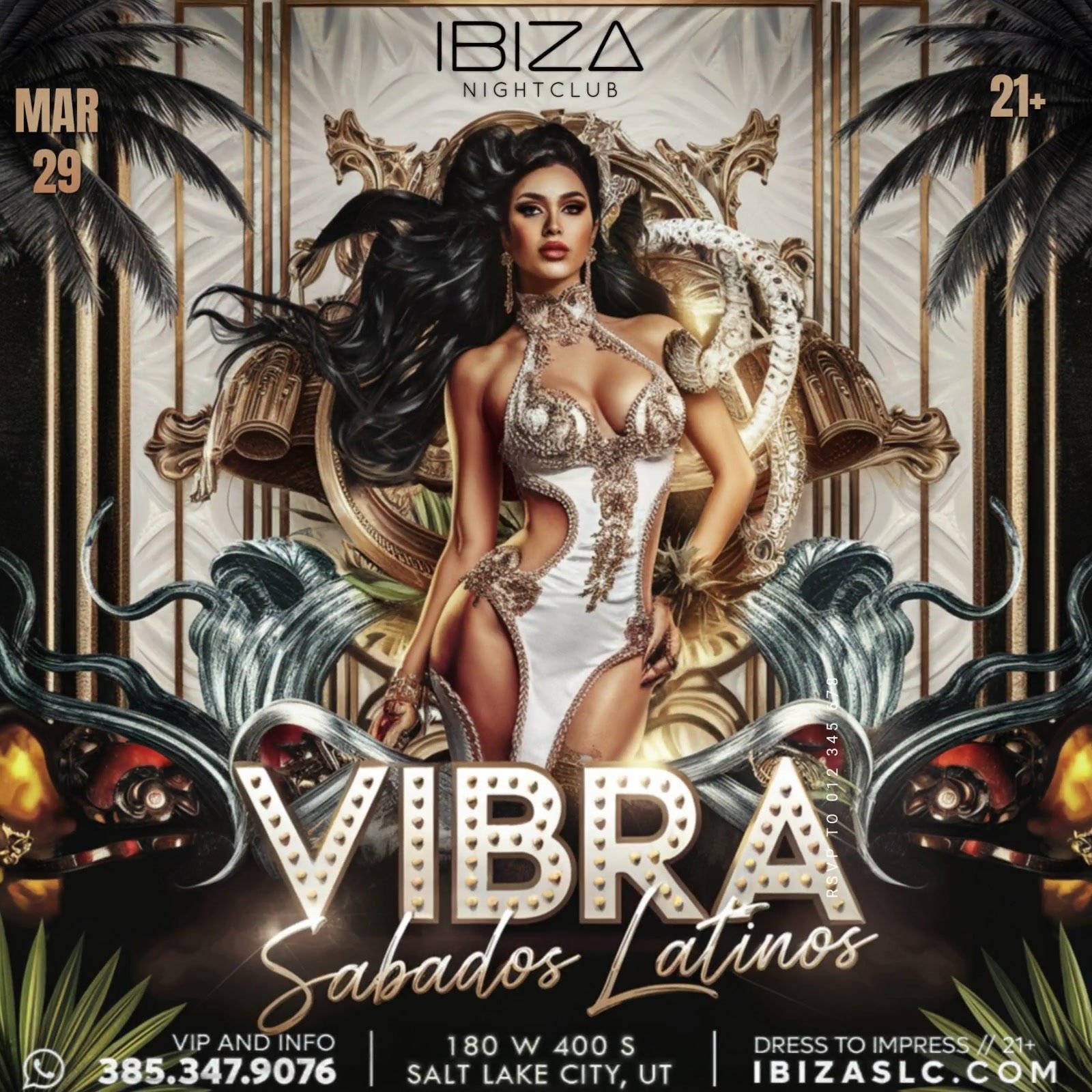 Vibra Sabados Latinos | Electrifying Latin Party in Salt Lake City, UT – March 29, 2025